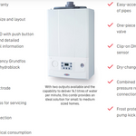 Alpha Evoke Boiler (28kw-supplied and fitted)